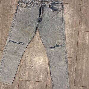 Levi's Light Blue Men's Slim Straight Jeans